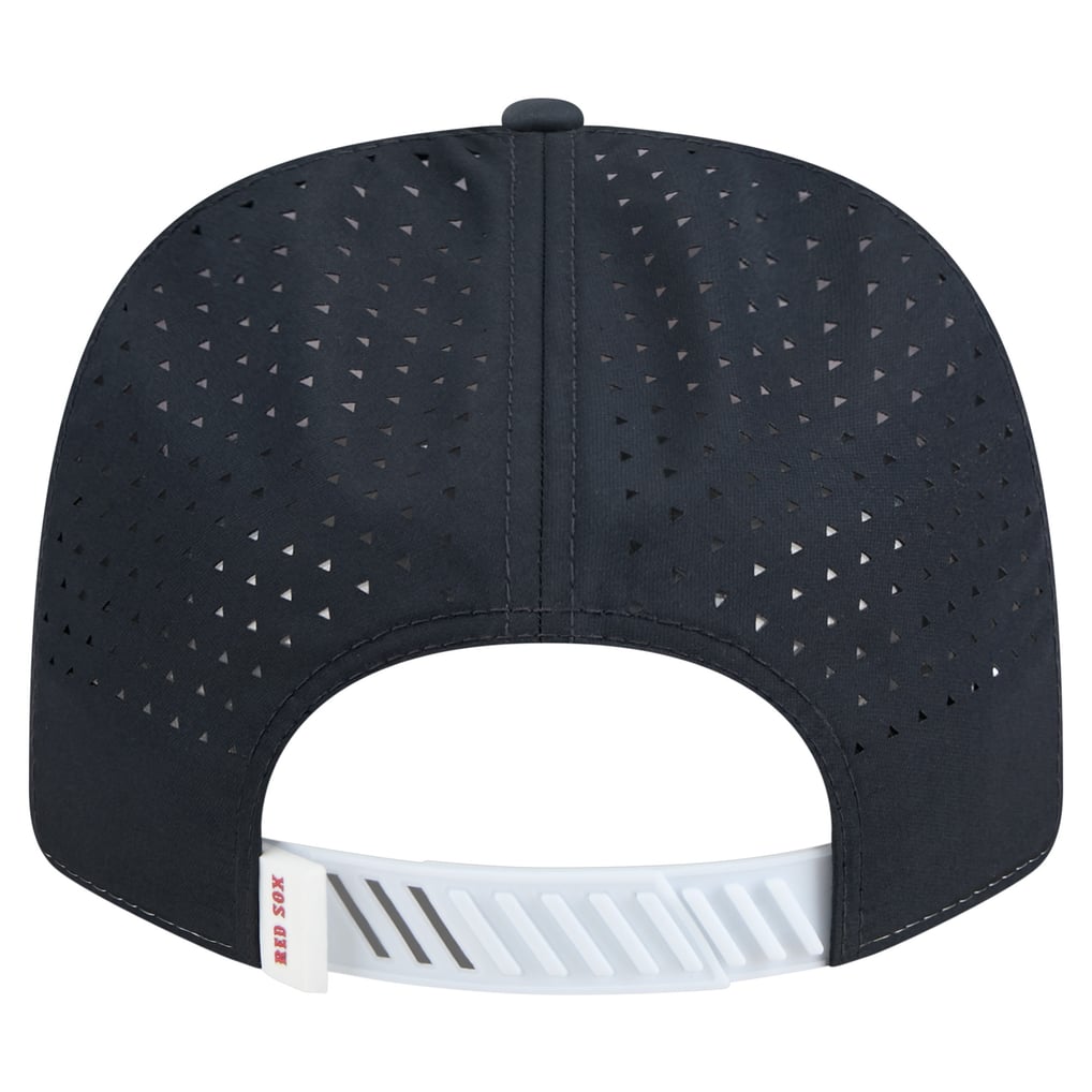 Boston Red Sox New Era Established Patch 9SEVENTY Adjustable Hat - White/Navy