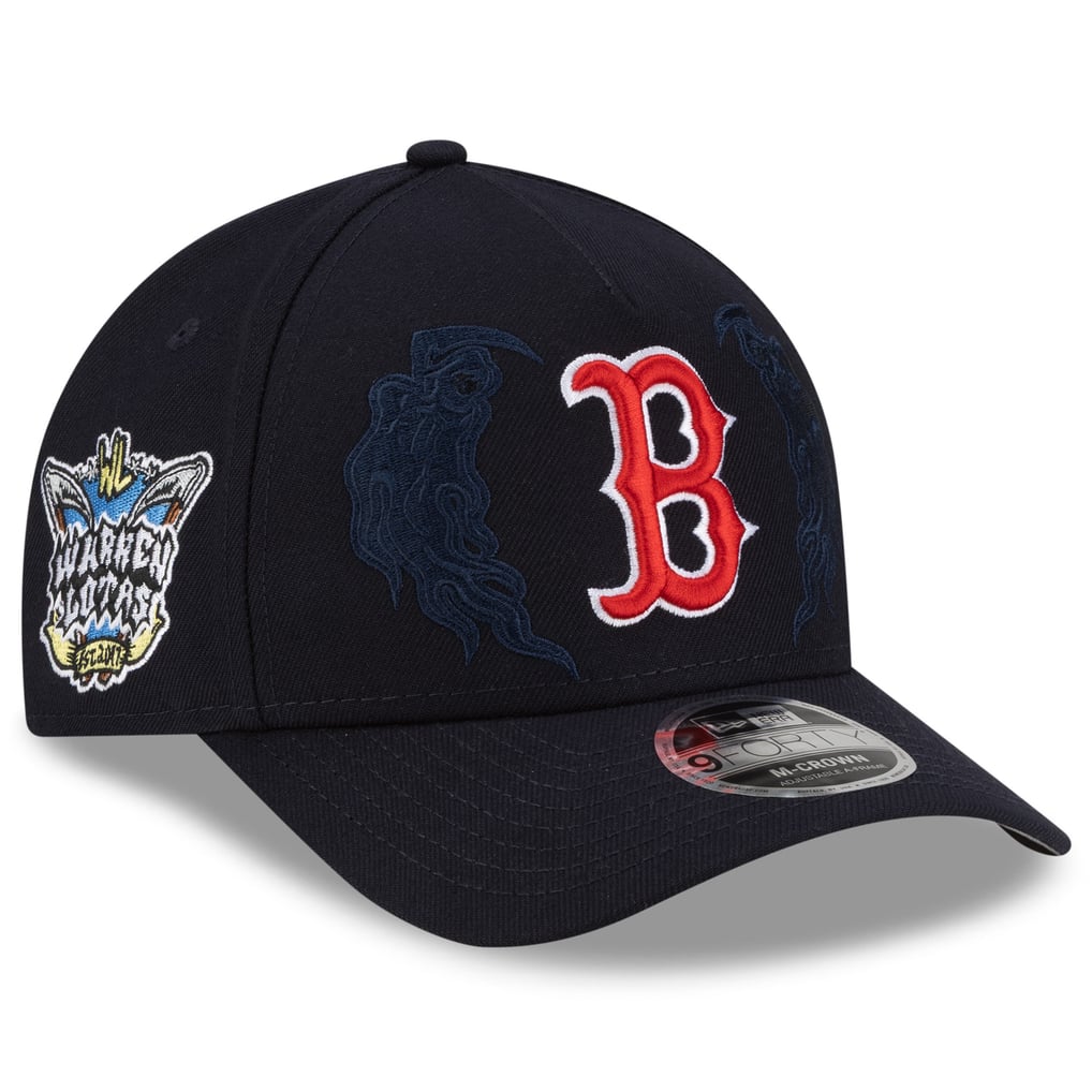 Boston Red Sox New Era x Warren Lotas 9FORTY A-Frame M-Crown Adjustable Hat - Navy