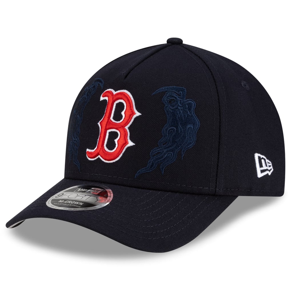 Boston Red Sox New Era x Warren Lotas 9FORTY A-Frame M-Crown Adjustable Hat - Navy