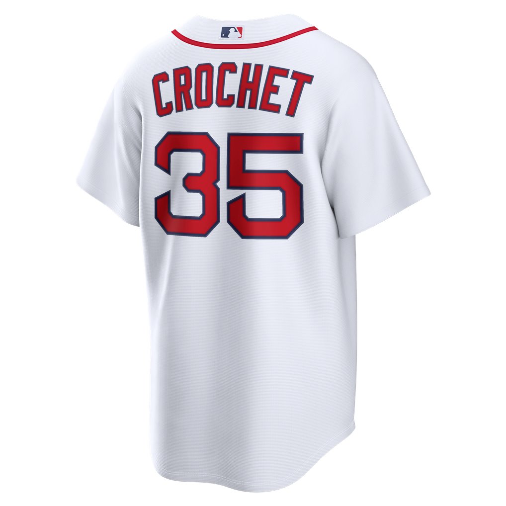 Garrett Crochet Boston Red Sox Nike Home Replica Jersey - White