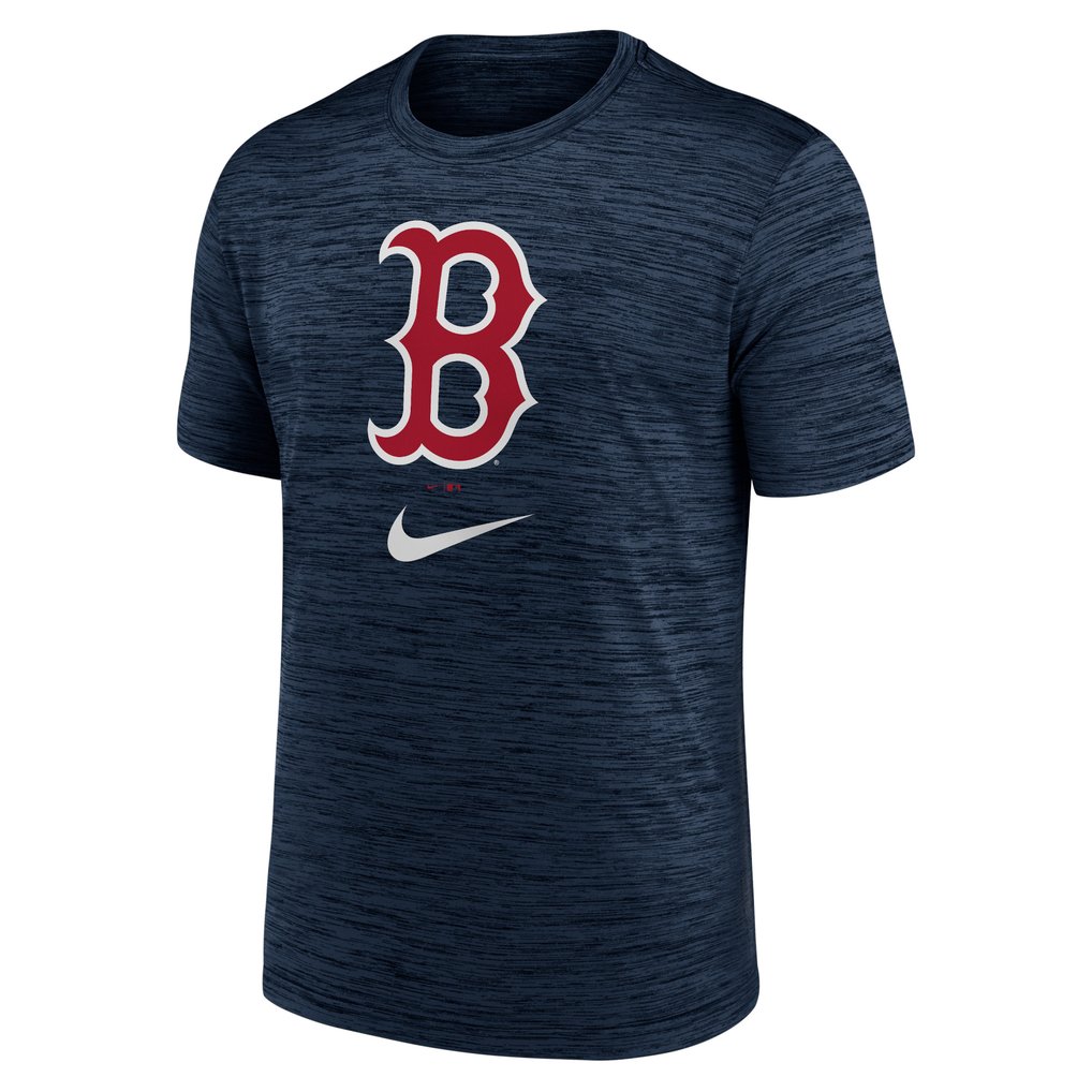 Boston Red Sox Nike Logo Velocity Performance T-Shirt - Navy