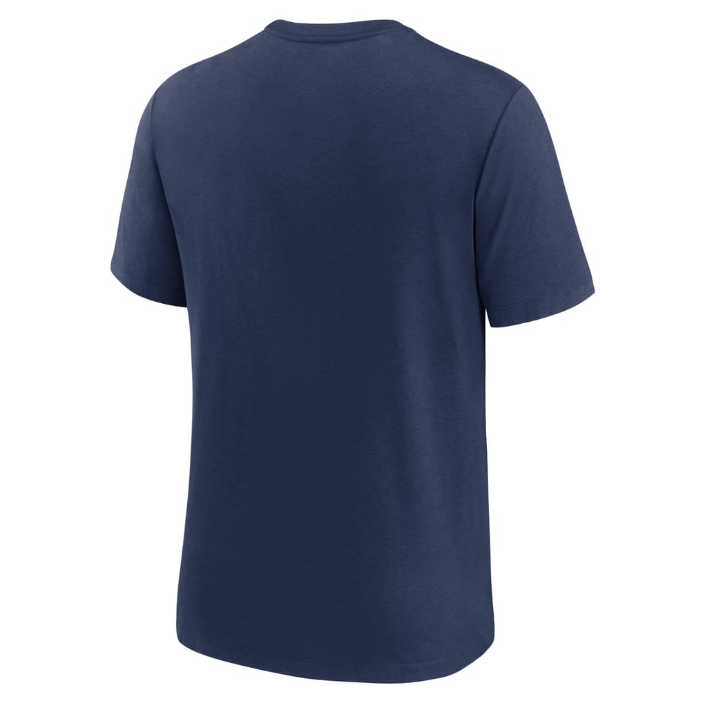  Boston Red Sox Nike Rewind Retro Tri-Blend T-Shirt - Navy