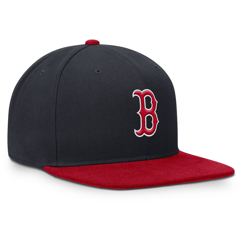 Boston Red Sox Nike Primetime Pro Dri-FIT Snapback Hat - Navy/Red