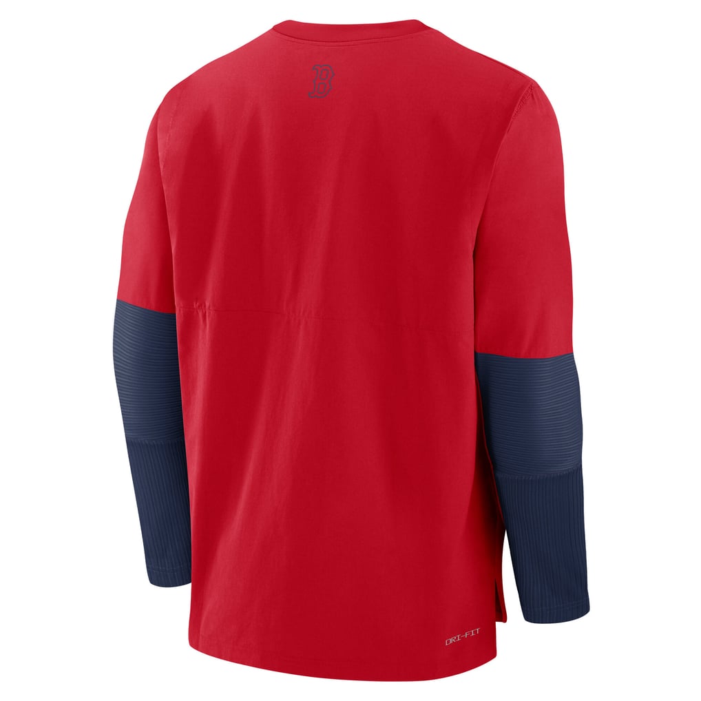 Boston Red Sox Nike Authentic Collection Player Dri-FIT Lightweight Pullover  - Red/Navy