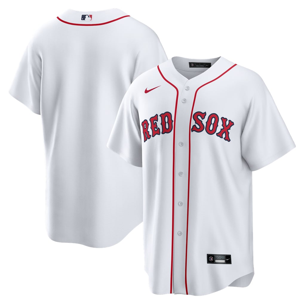 Boston Red Sox Nike Home Big & Tall Replica Jersey - White