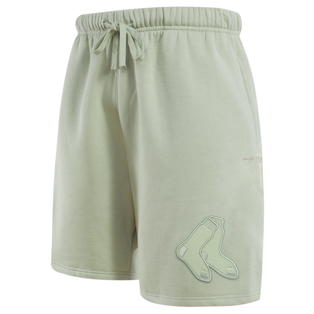 Boston Red Sox Pro Standard Neutral Fleece Shorts - Light Green