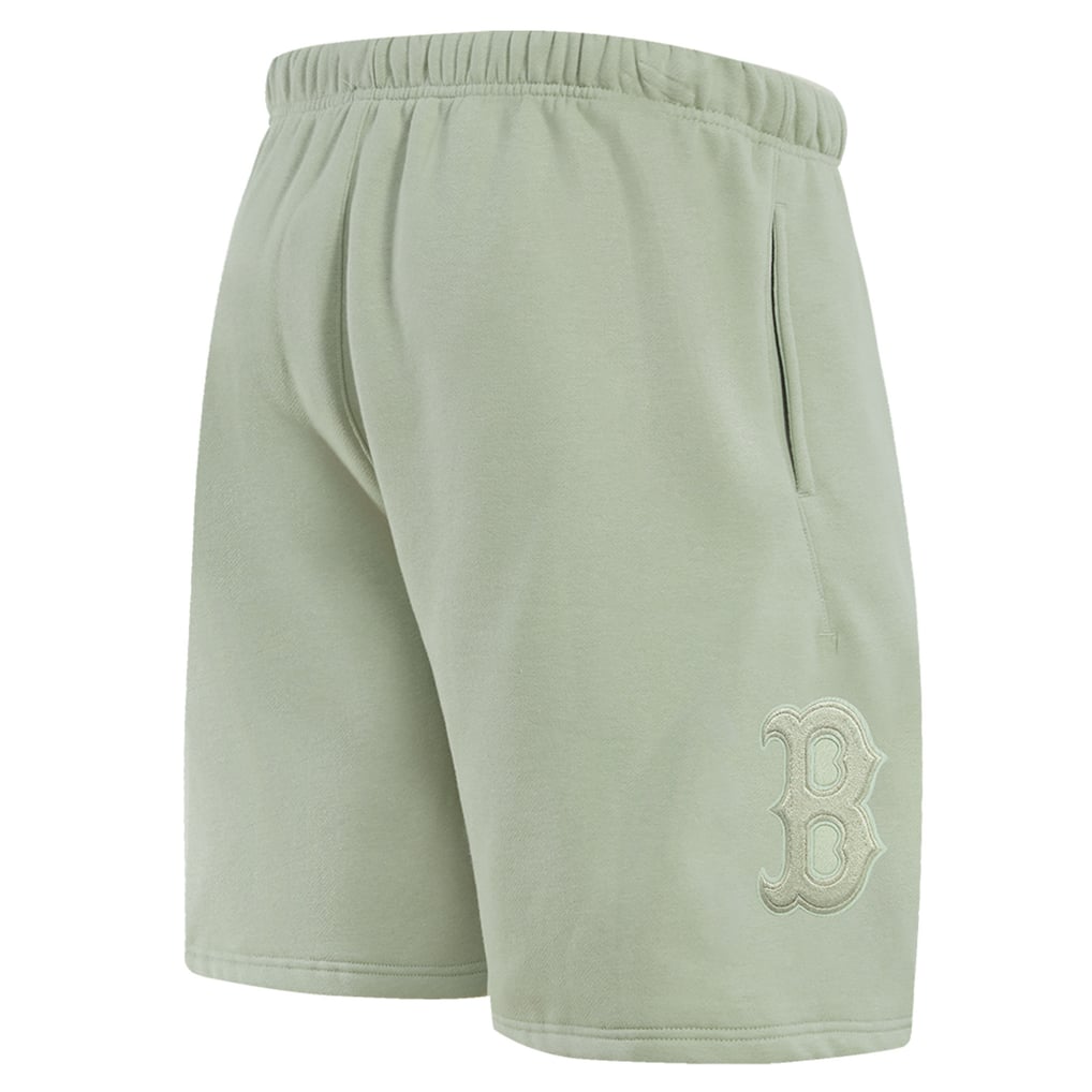 Boston Red Sox Pro Standard Neutral Fleece Shorts - Light Green