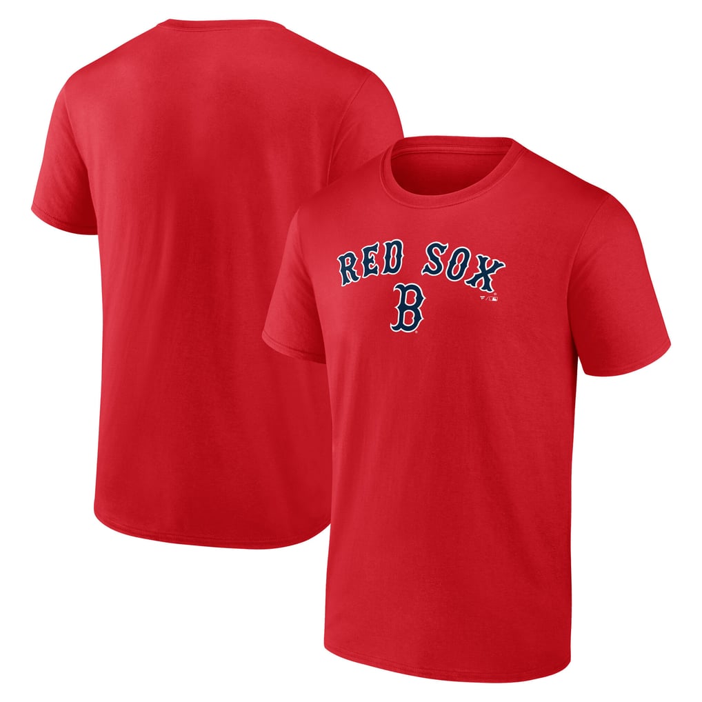 Boston Red Sox Team Lockup T-Shirt - Red