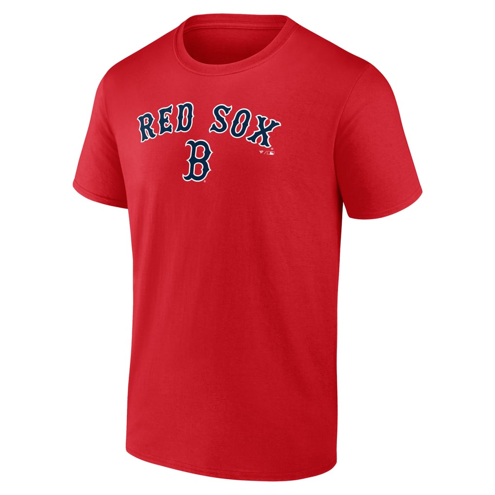 Boston Red Sox Team Lockup T-Shirt - Red