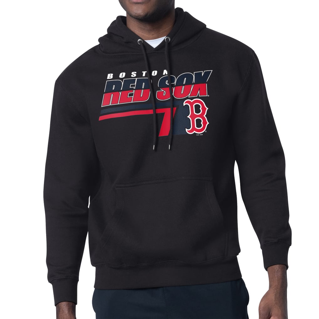 Boston Red Sox Starter Logo Push Graphic Hoodie - Black