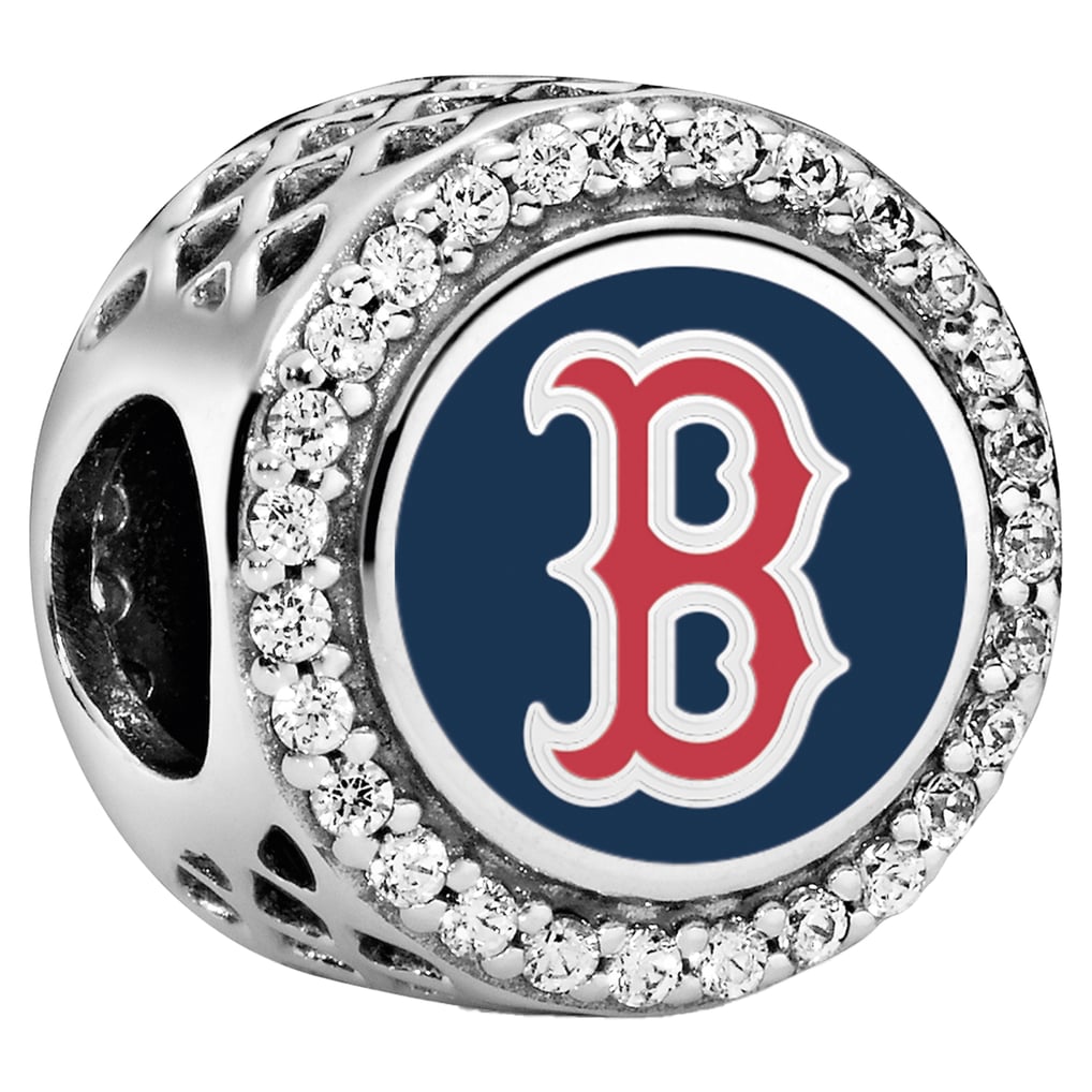 Boston Red Sox Pandora Color Button Charm