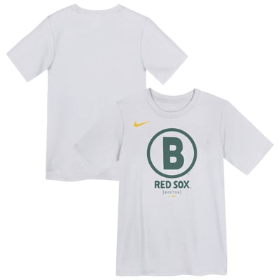 Boston Red Sox Nike Preschool City Connect Logo T-Shirt - White