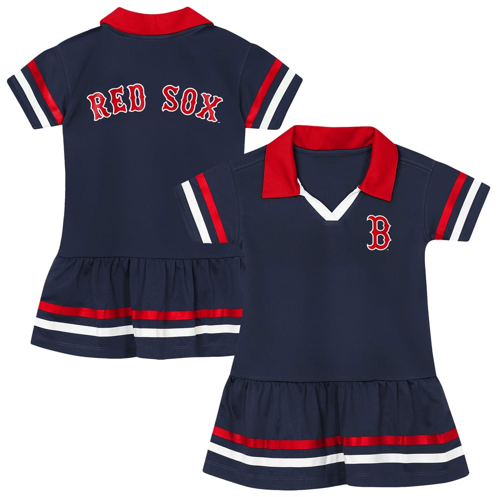  Boston Red Sox Outerstuff Preschool Big League Hit Dress - Navy