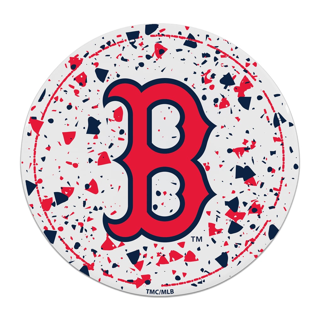Boston Red Sox The Memory Company Circle Ceramic Coaster Set