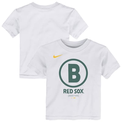 Boston Red Sox Nike Toddler City Connect Logo T-Shirt - White