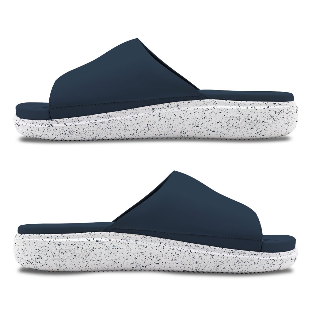 Boston Red Sox ISlide Unisex Centered Logo Splat Motive Slide Sandals