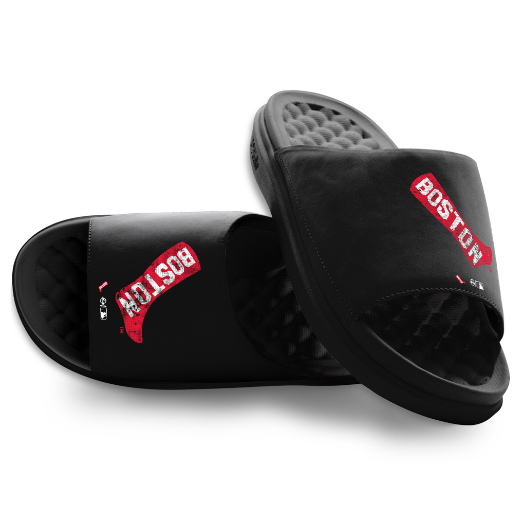 Boston Red Sox ISlide Unisex Cooperstown Motive Slide Sandals