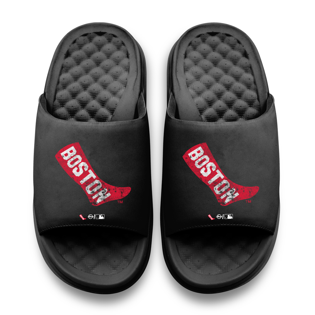 Boston Red Sox ISlide Unisex Cooperstown Motive Slide Sandals