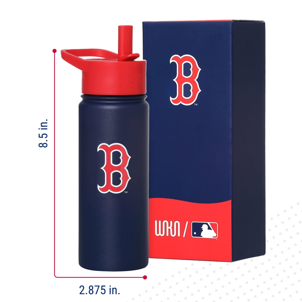  Boston Red Sox Wildkin 18oz. Water Bottle & Lunch Box Set