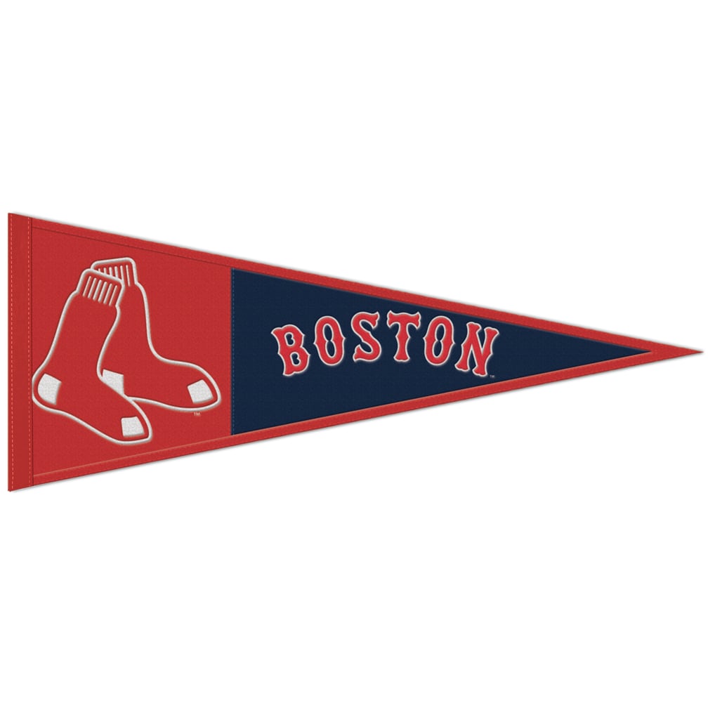 Boston Red Sox WinCraft 13" x 32" Wool Primary Logo Pennant