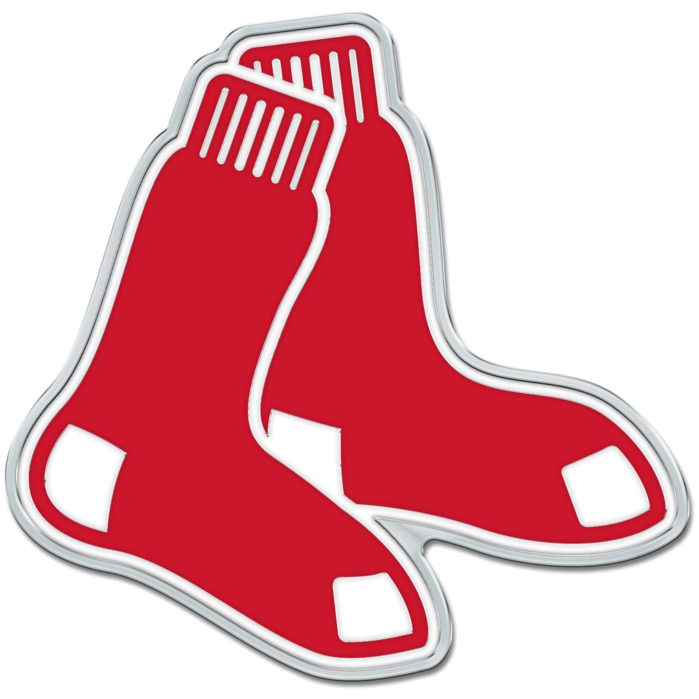 Boston Red Sox WinCraft Colored Chrome Auto Emblem