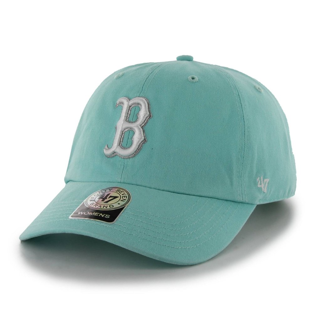 Boston Red Sox '47 Women's Tiffany Clean Up Adjustable Hat - Aqua