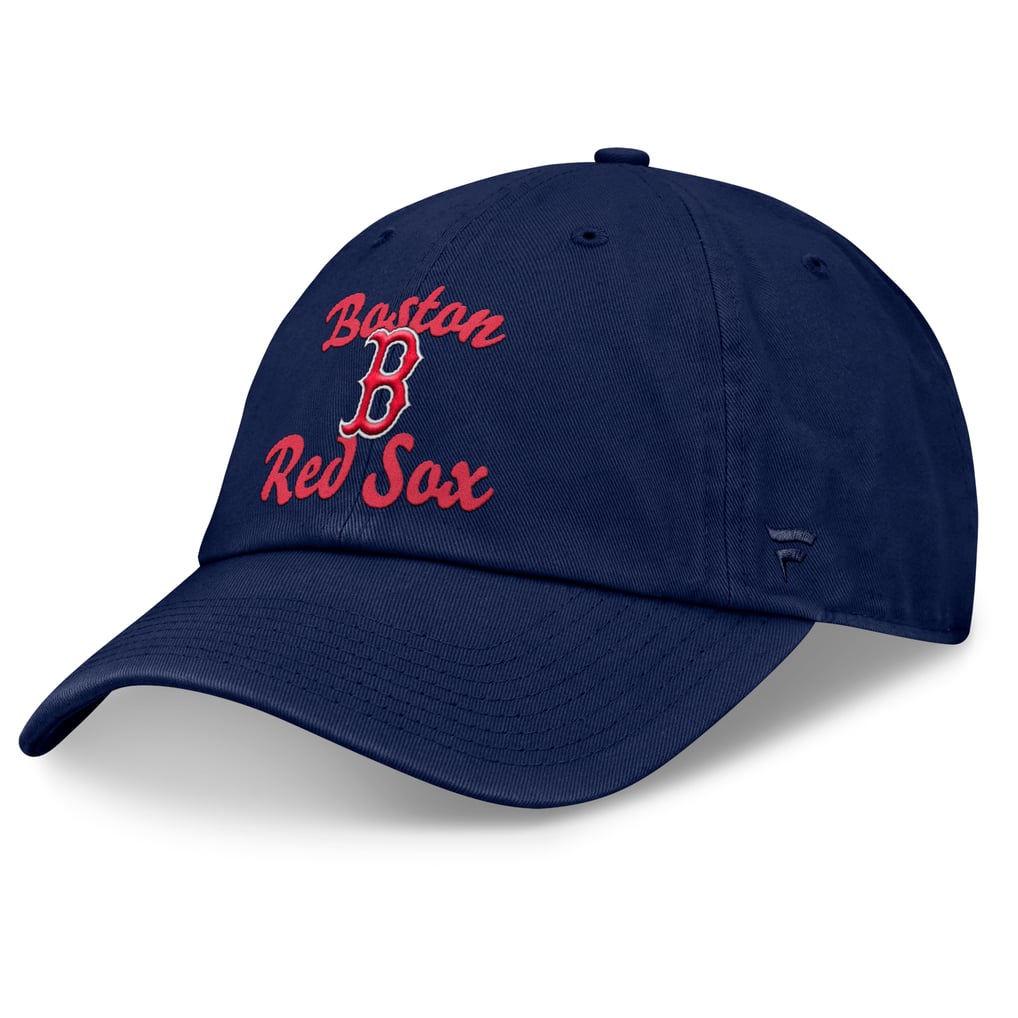 Boston Red Sox Fanatics Women's Fundamental Script Logo Adjustable Hat - Navy