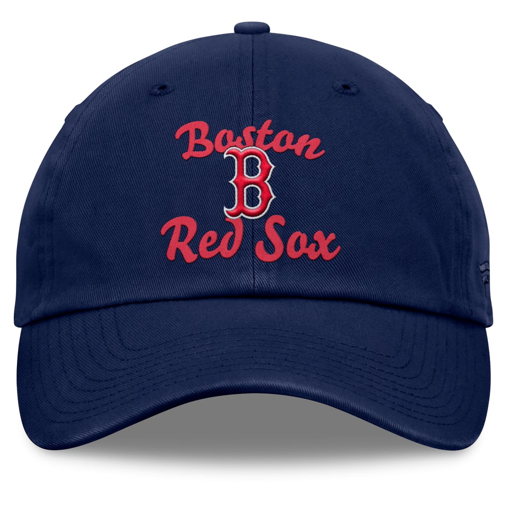 Boston Red Sox Fanatics Women's Fundamental Script Logo Adjustable Hat - Navy