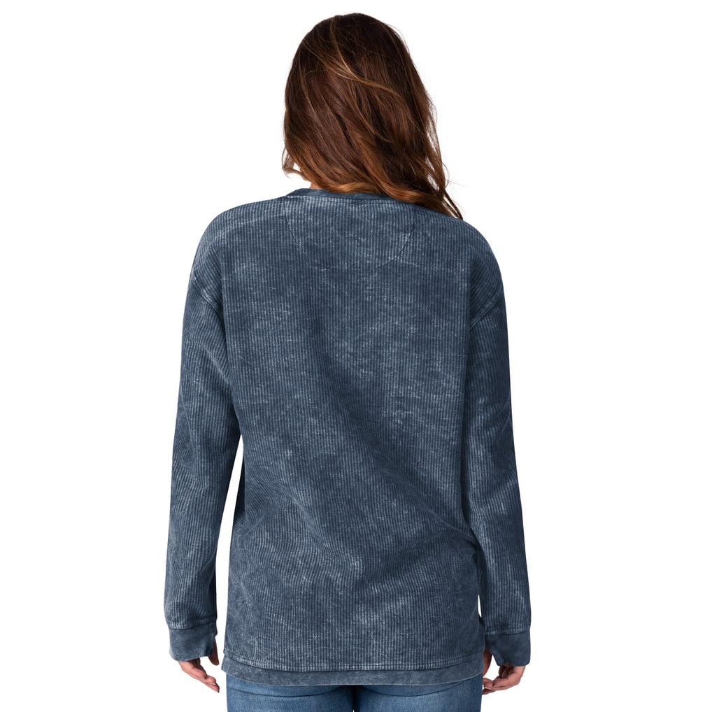 Boston Red Sox G-III 4Her by Carl Banks Women's Comfy Cord Pullover Sweatshirt - Navy