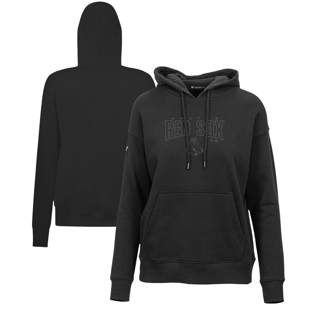 Boston Red Sox Levelwear Women's Adorn Darkmoon Pullover Hoodie - Black