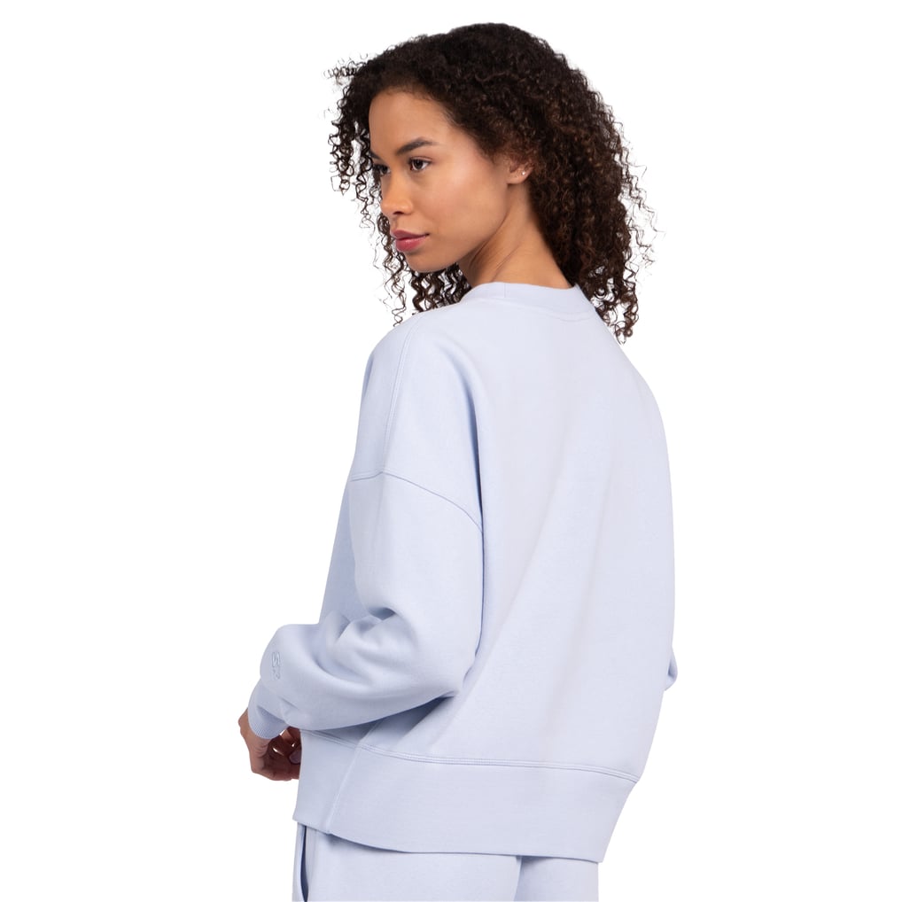 Boston Red Sox Starter Women's Pastels Boxy Fleece Sweatshirt - Light Blue