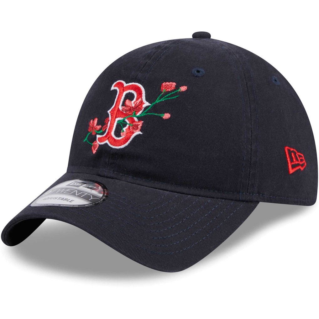 Boston Red Sox New Era Youth Game Day Bloom 9TWENTY Adjustable Hat - Navy