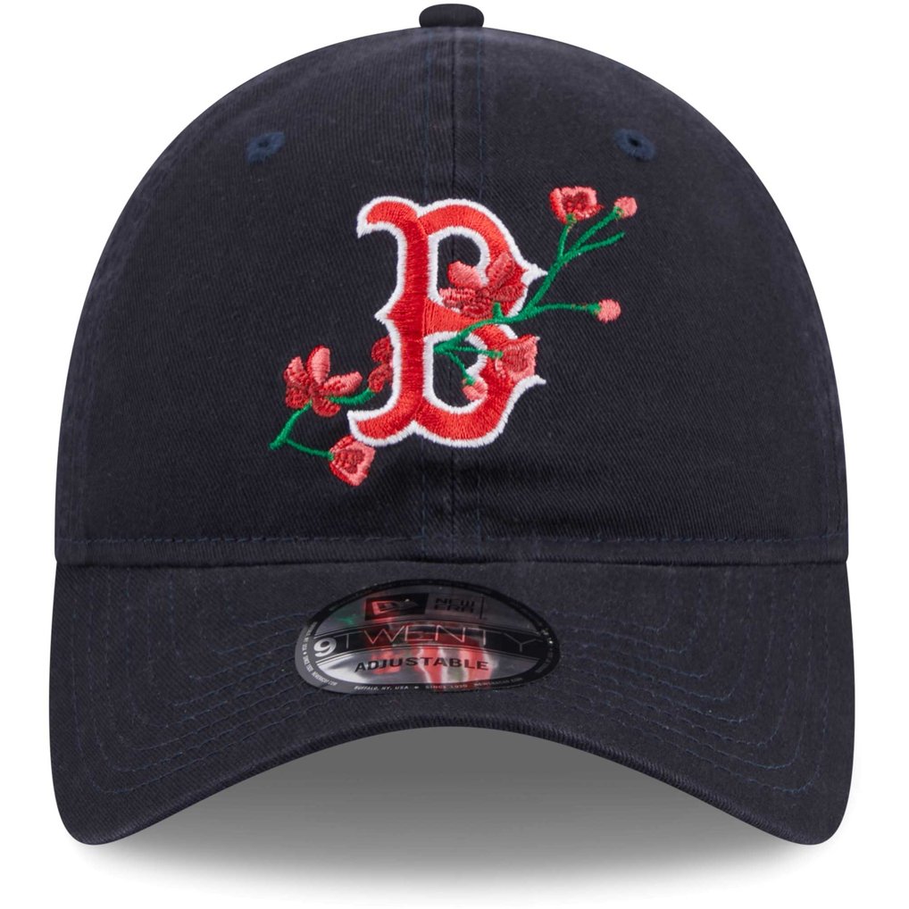 Boston Red Sox New Era Youth Game Day Bloom 9TWENTY Adjustable Hat - Navy