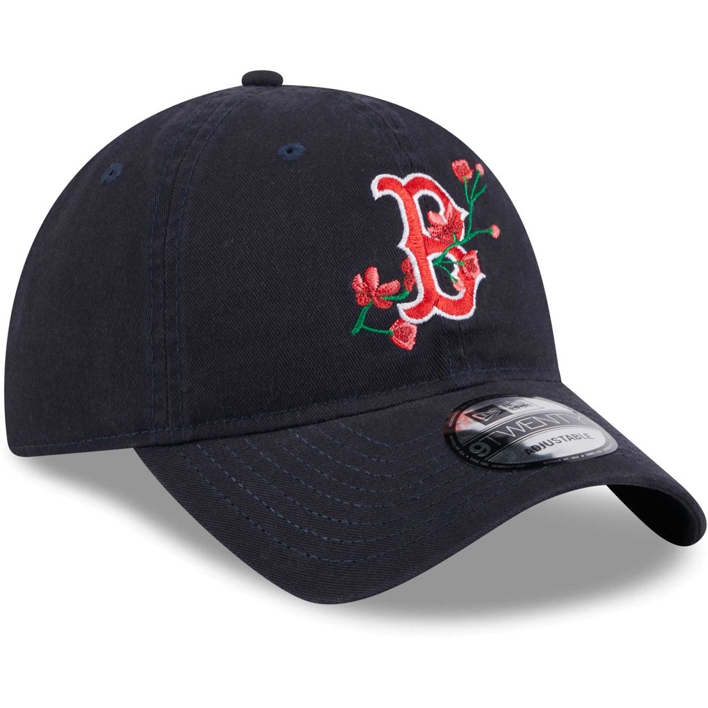 Boston Red Sox New Era Youth Game Day Bloom 9TWENTY Adjustable Hat - Navy