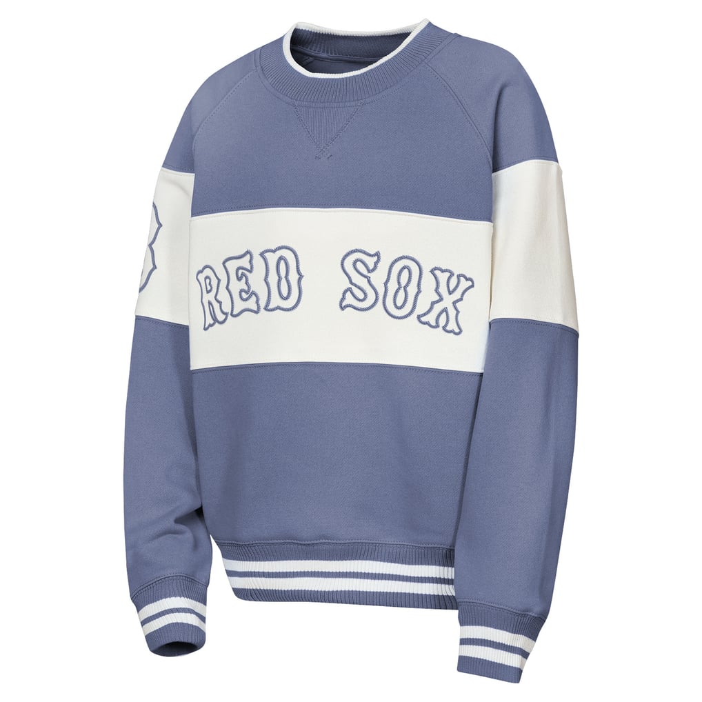  Boston Red Sox Outerstuff Youth Ultimate Pastels On Base Sweatshirt - Blue