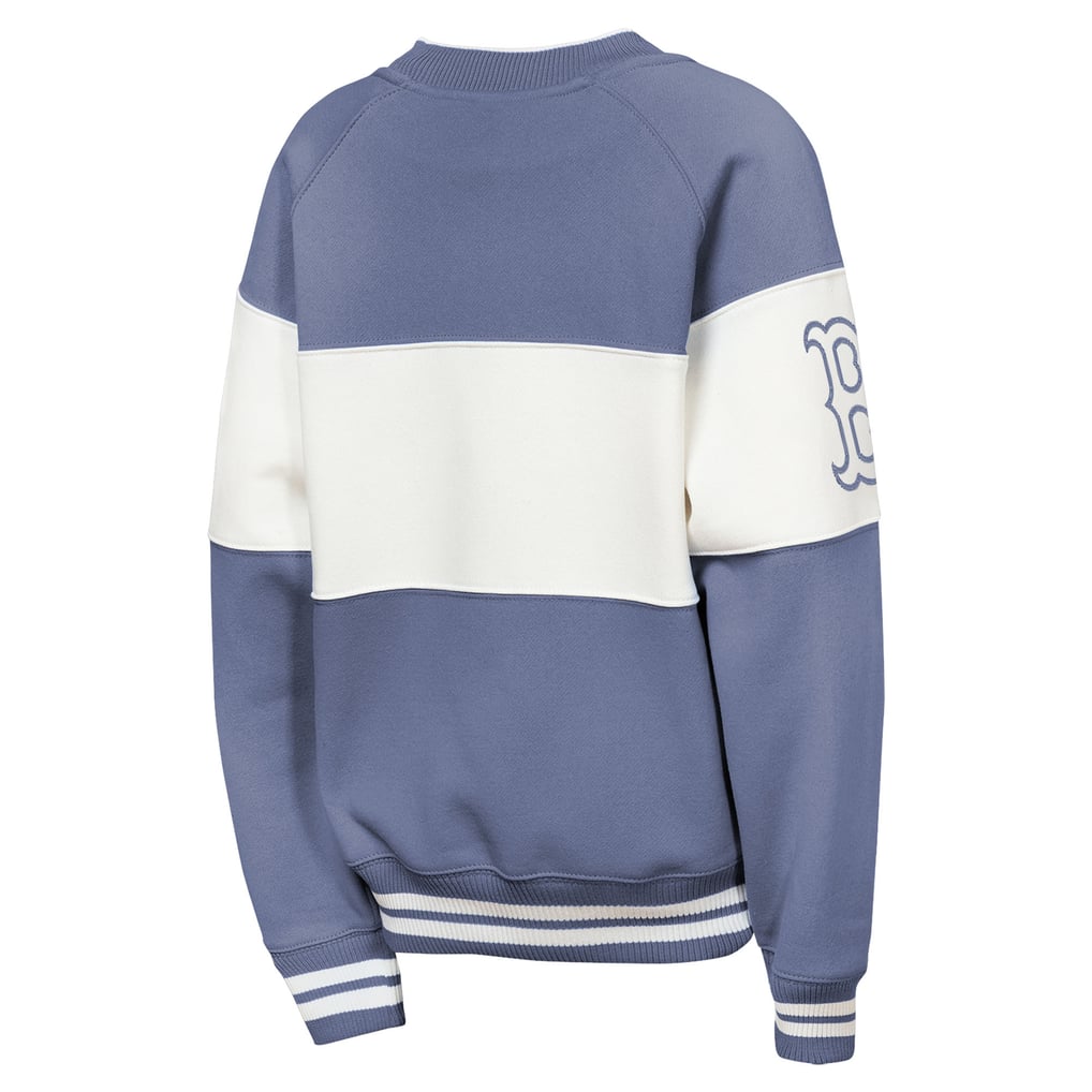  Boston Red Sox Outerstuff Youth Ultimate Pastels On Base Sweatshirt - Blue