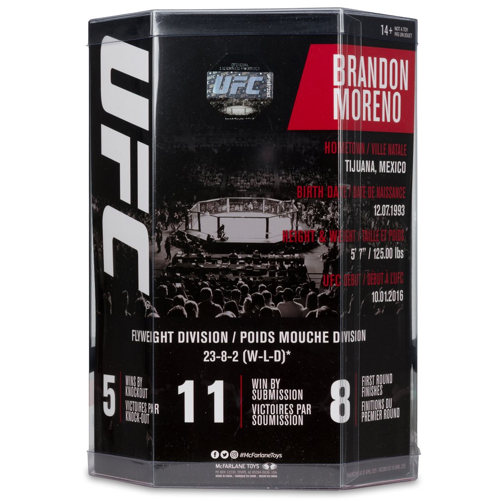 Brandon Moreno McFarlane Toys 7" UFC Posed Figure