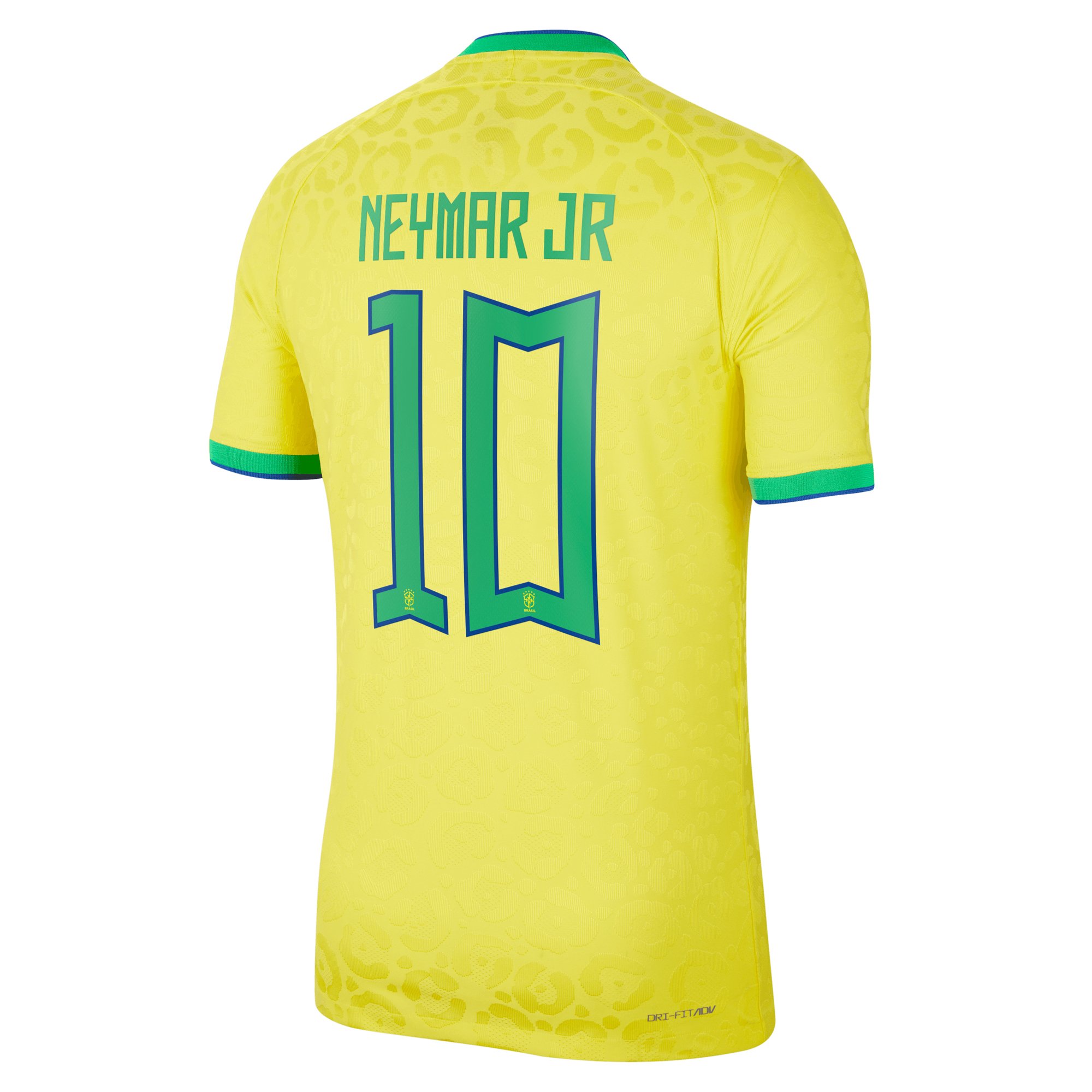 Neymar Jr. Brazil National Team Nike 2022/23 Home Vapor Match