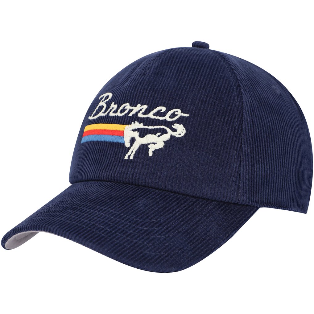 Bronco American Needle Roscoe Corduroy Adjustable Hat - Navy