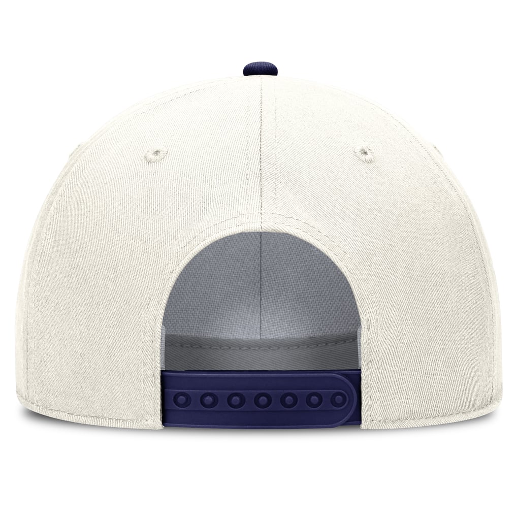 Brooklyn Dodgers Nike Cooperstown Collection Rise Adjustable Hat - Cream