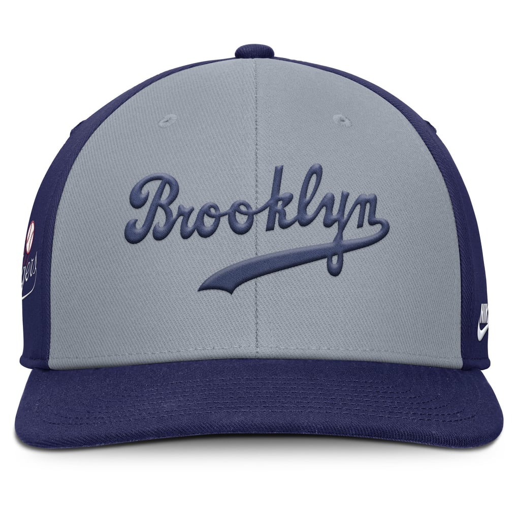 Brooklyn Dodgers Nike Cooperstown Collection Pro Performance Snapback Hat - Gray/Royal
