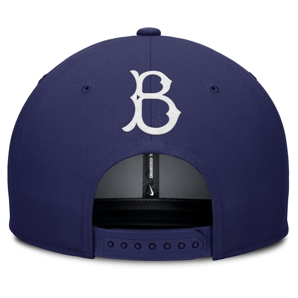Brooklyn Dodgers Nike Cooperstown Collection Pro Performance Snapback Hat - Gray/Royal