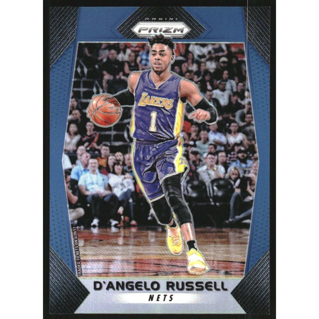 2017-18 Panini Prizm Prizms Blue #152 D'Angelo Russell