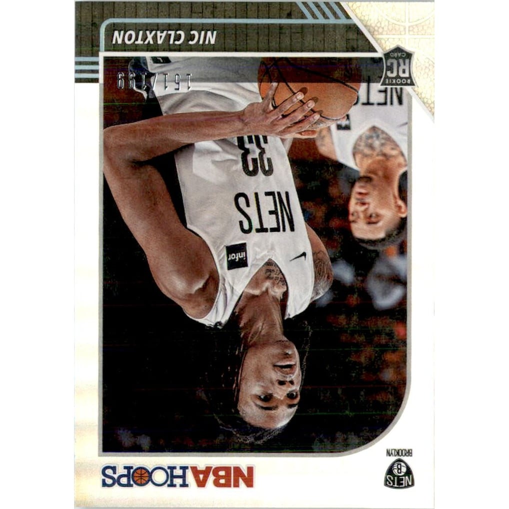 2019-20 Hoops Silver #241 Nicolas Claxton
