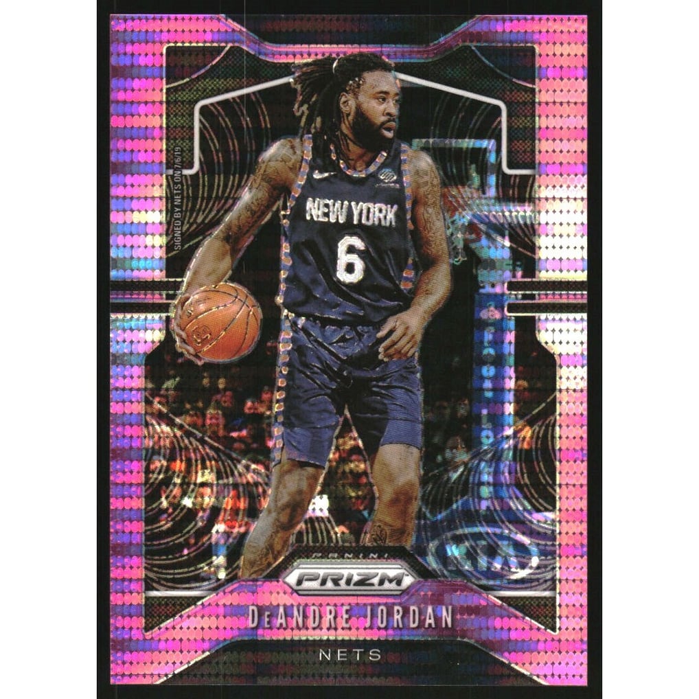 2019-20 Panini Prizm Prizms Pink Pulsar #243 DeAndre Jordan