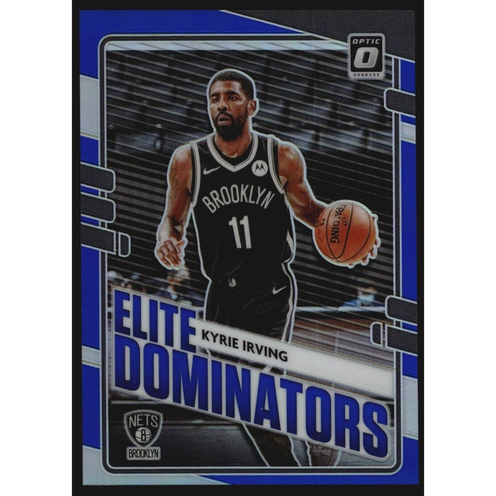 2020-21 Donruss Optic Elite Dominators Blue #8 Kyrie Irving