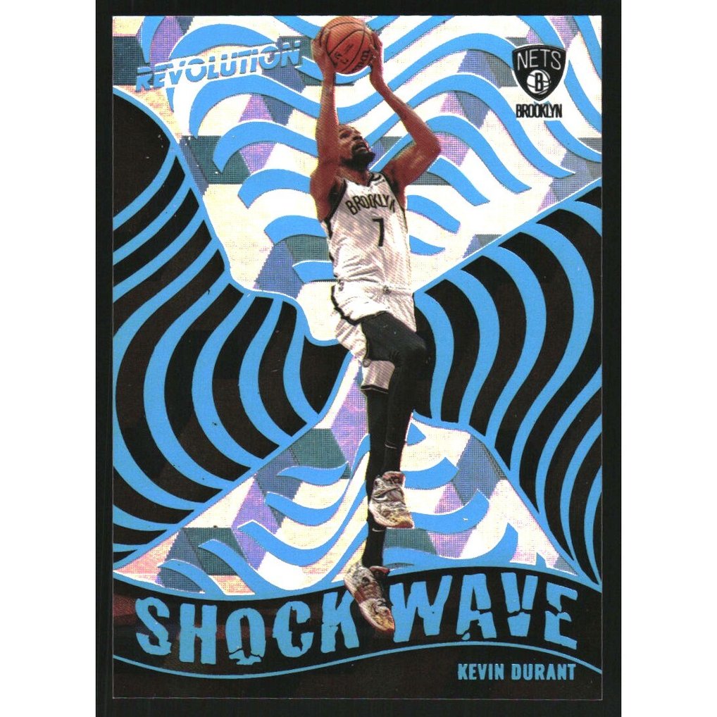 2021-22 Panini Revolution Shock Wave Cubic #25 Kevin Durant
