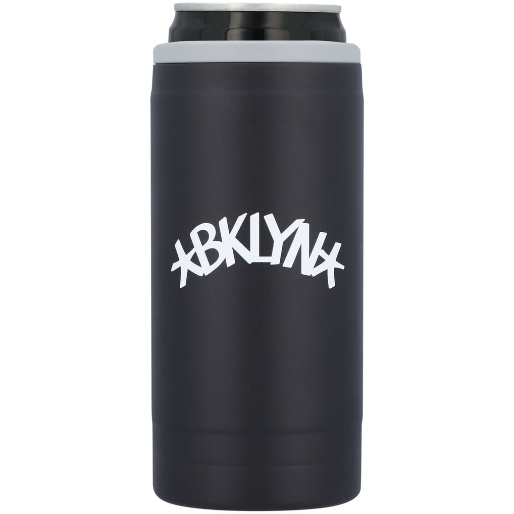 Brooklyn Nets 12oz. Flipside Powdercoat Slim Can Cooler