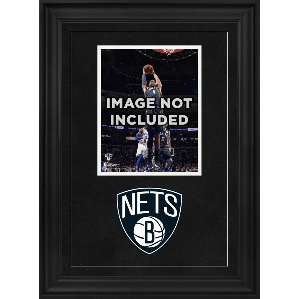 Brooklyn Nets Fanatics Authentic 8" x 10" Deluxe Vertical Photograph Frame with Team Logo