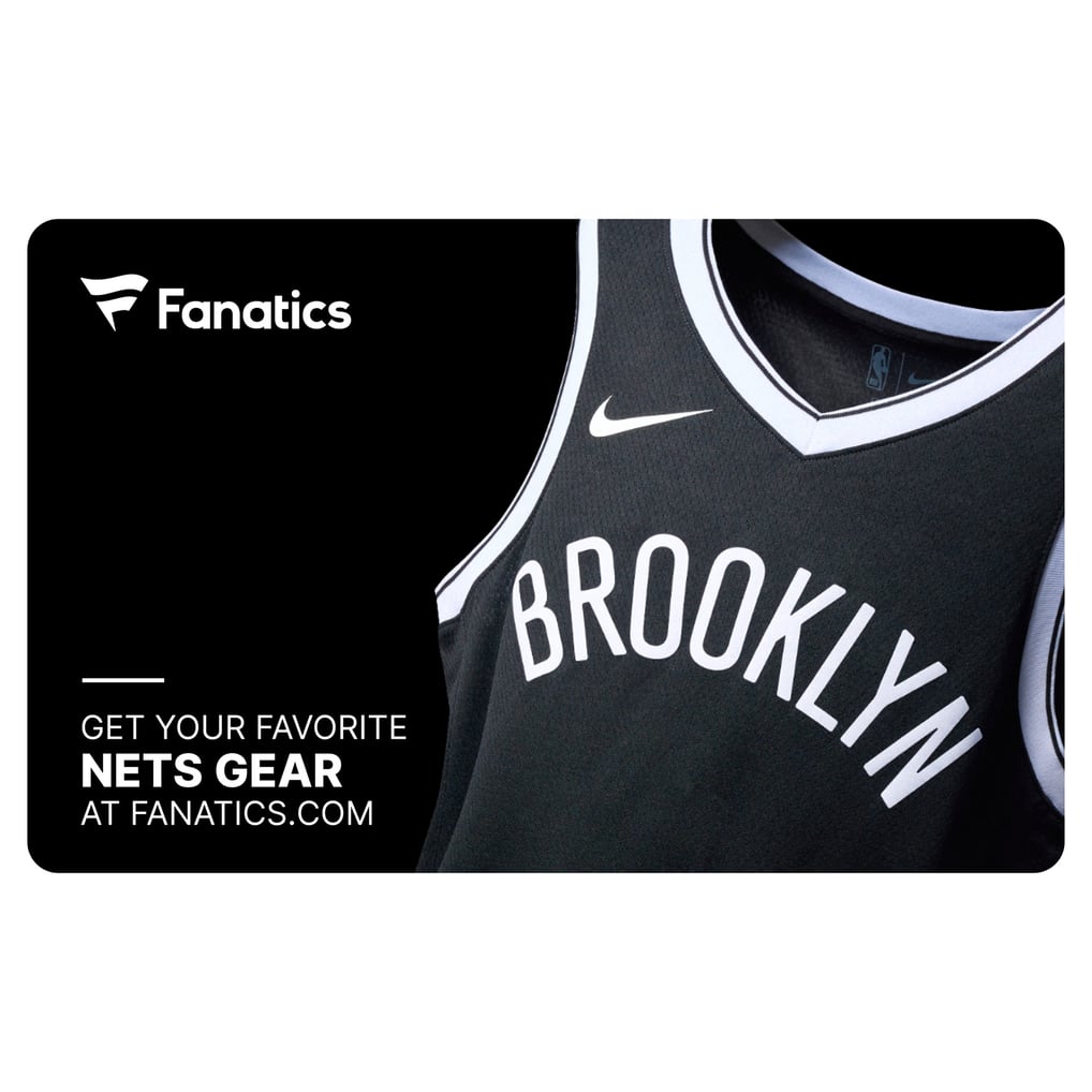 Brooklyn Nets Fanatics eGift Card ($10 - $500)